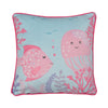 Bedlam Mermaid Vibes Filled Cushion 43cm x 43cm Pink