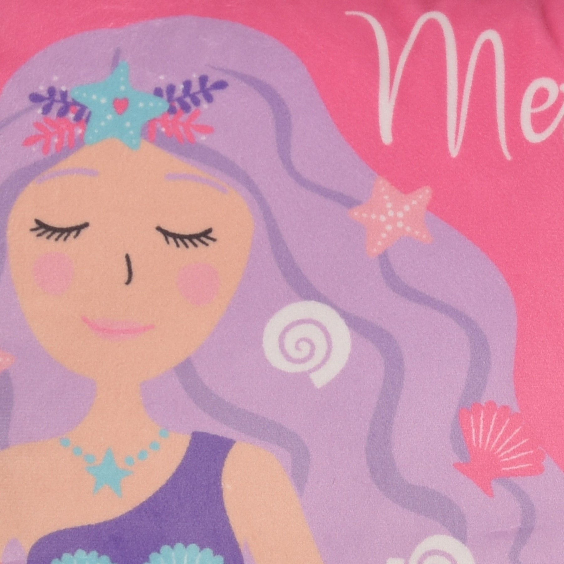 Bedlam Mermaid Vibes Filled Cushion 43cm x 43cm Pink