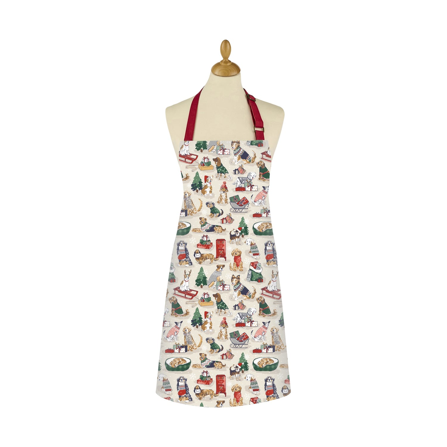 Ulster Weavers Merry Mutts Apron Red