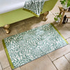 William Morris At Home Michaelmas Daisy Bath Mat 50cm x 90cm Sage