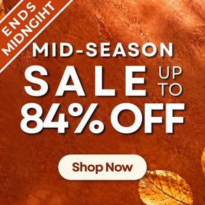 MID-SEASON SALE ENDS MONDAY!