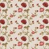 Midhurst Luxury Embroidery Fabric Rouge