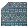William Morris At Home Midnight Strawberrythief 235cm x 235cm Bedspread Prussian Blue