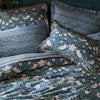 William Morris At Home Midnight Strawberrythief Pair of Oxford Pillowcases Prussian Blue