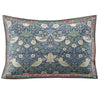 William Morris At Home Midnight Strawberrythief Pair of Oxford Pillowcases Prussian Blue