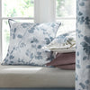 Laura Ashley Millhayes 45cm x 45cm Filled Cushion Smoke Blue