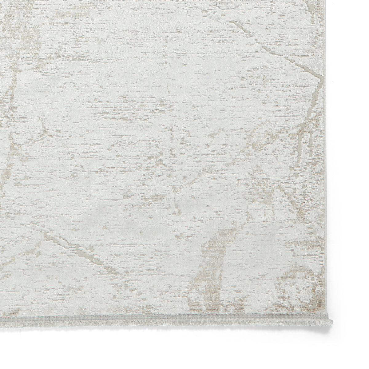 Mirage MR15 Metallic Effect Yarn Rug Cream