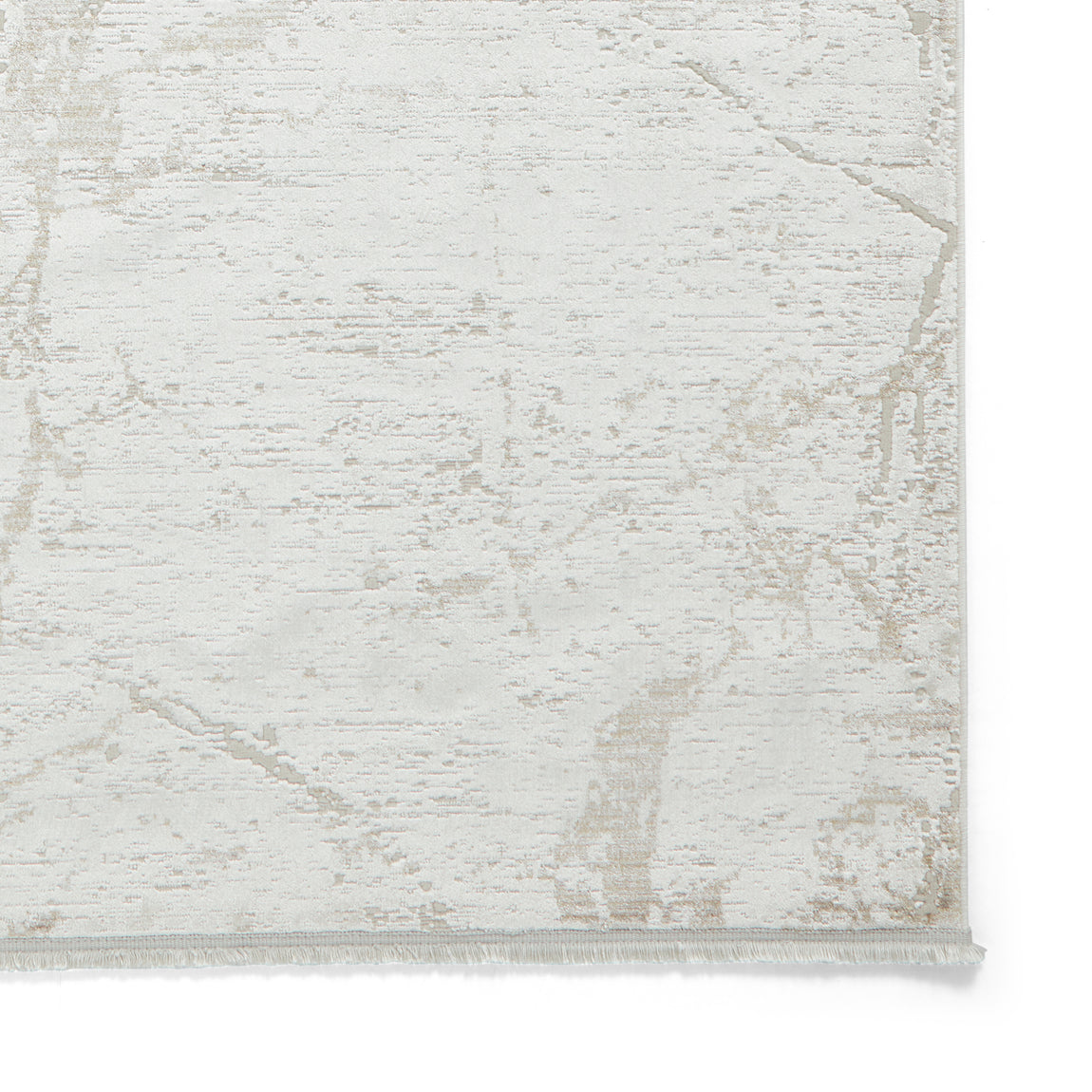 Mirage MR15 Metallic Effect Yarn Rug Cream