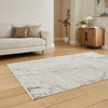 Mirage MR15 Metallic Effect Yarn Rug Grey