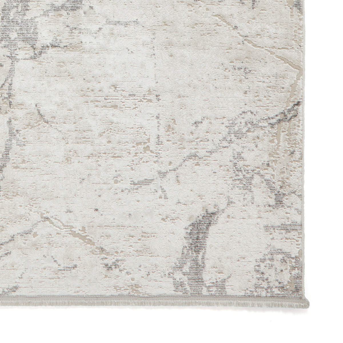 Mirage MR15 Metallic Effect Yarn Rug Grey