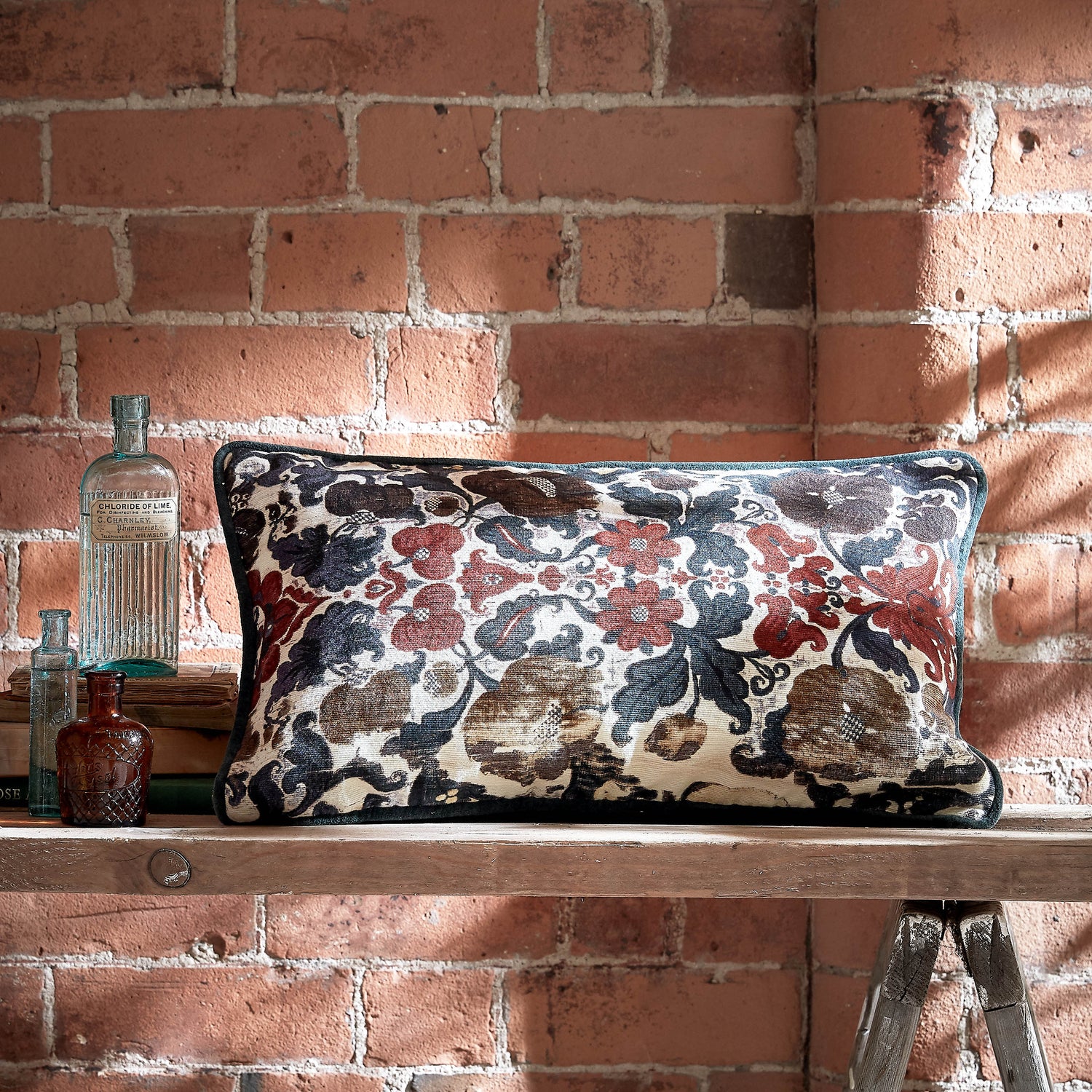 Historic Royal Palaces Modena 30cmx50cm Filled Cushion Multi