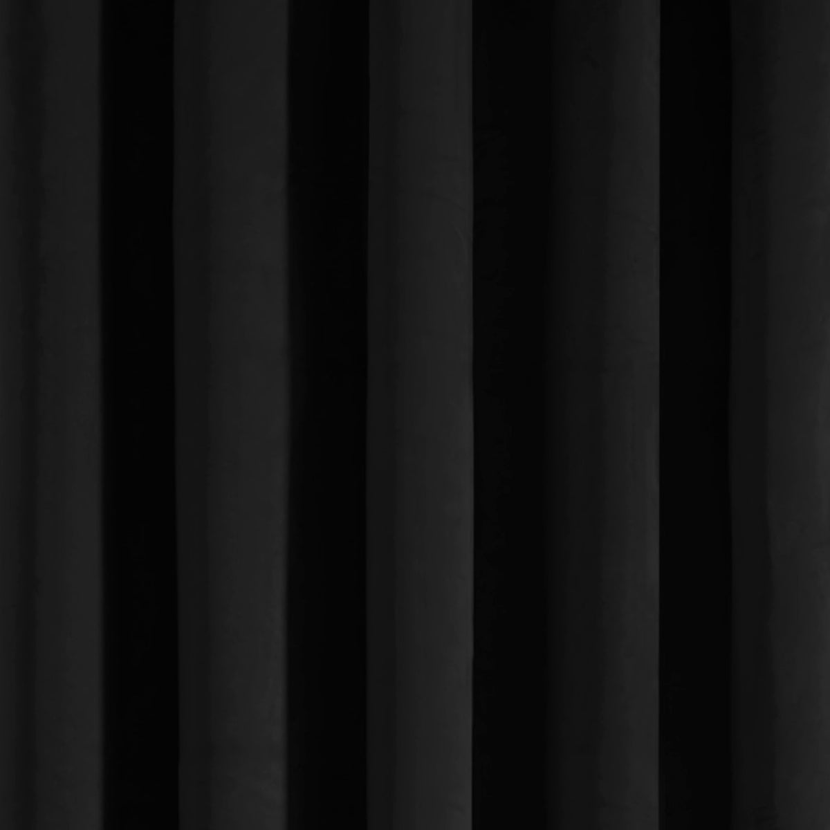 Laurence Llewelyn-Bowen Montrose 66x84 Eyelet Door Curtain Black