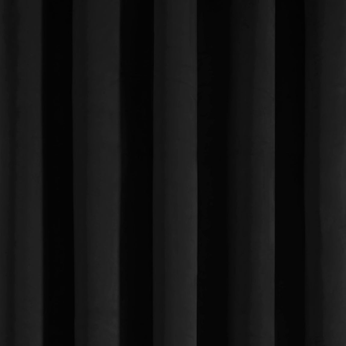 Laurence Llewelyn-Bowen Montrose 66x84 Eyelet Door Curtain Black