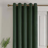 Laurence Llewelyn-Bowen Montrose 66x84 Eyelet Door Curtain Bottle Green
