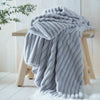 Appletree Morritz 130cm x 180cm Throw Grey