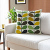 Orla Kiely Multi Stem Filled Cushion 50cm x 50cm Fern Ochre