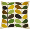 Orla Kiely Multi Stem Filled Cushion 50cm x 50cm Fern Ochre