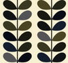 Orla Kiely Multi Stem Made to Measure Blackout Roller Blind Moss