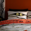 Halloween Mummy Duvet Cover Bedding Set White