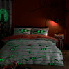 Halloween Mummy Duvet Cover Bedding Set White