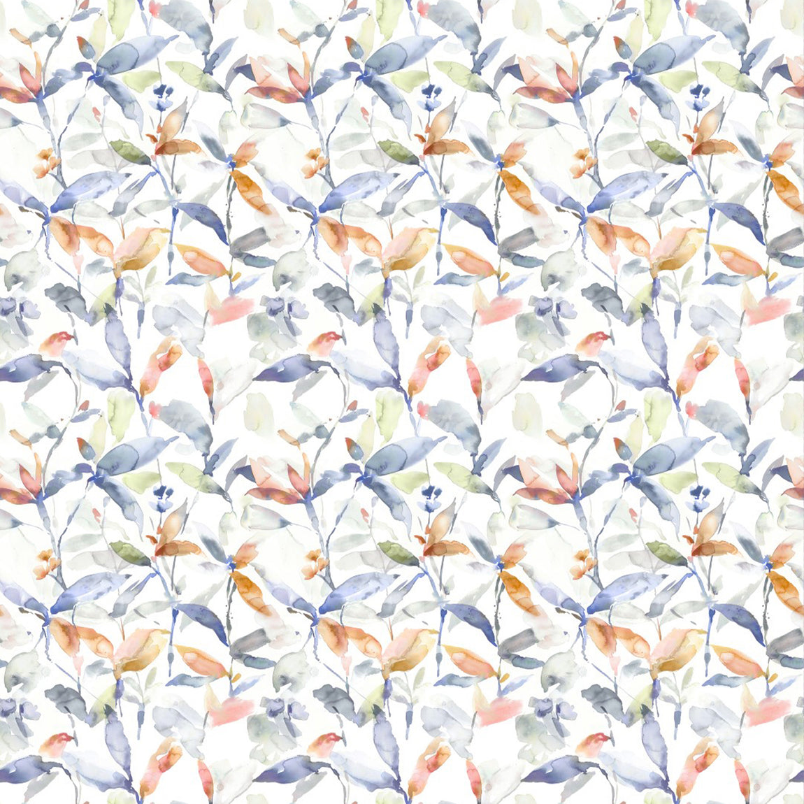 Voyage Maison Naura Printed Cotton Fabric Clementine