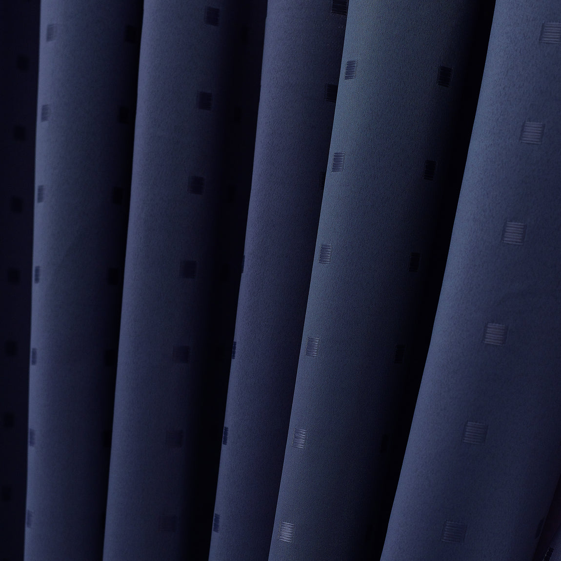 Madison Ready Made Pencil Pleat Curtains Navy