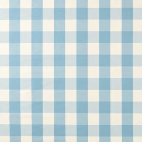 Scion Central Check Fabric Cornflower