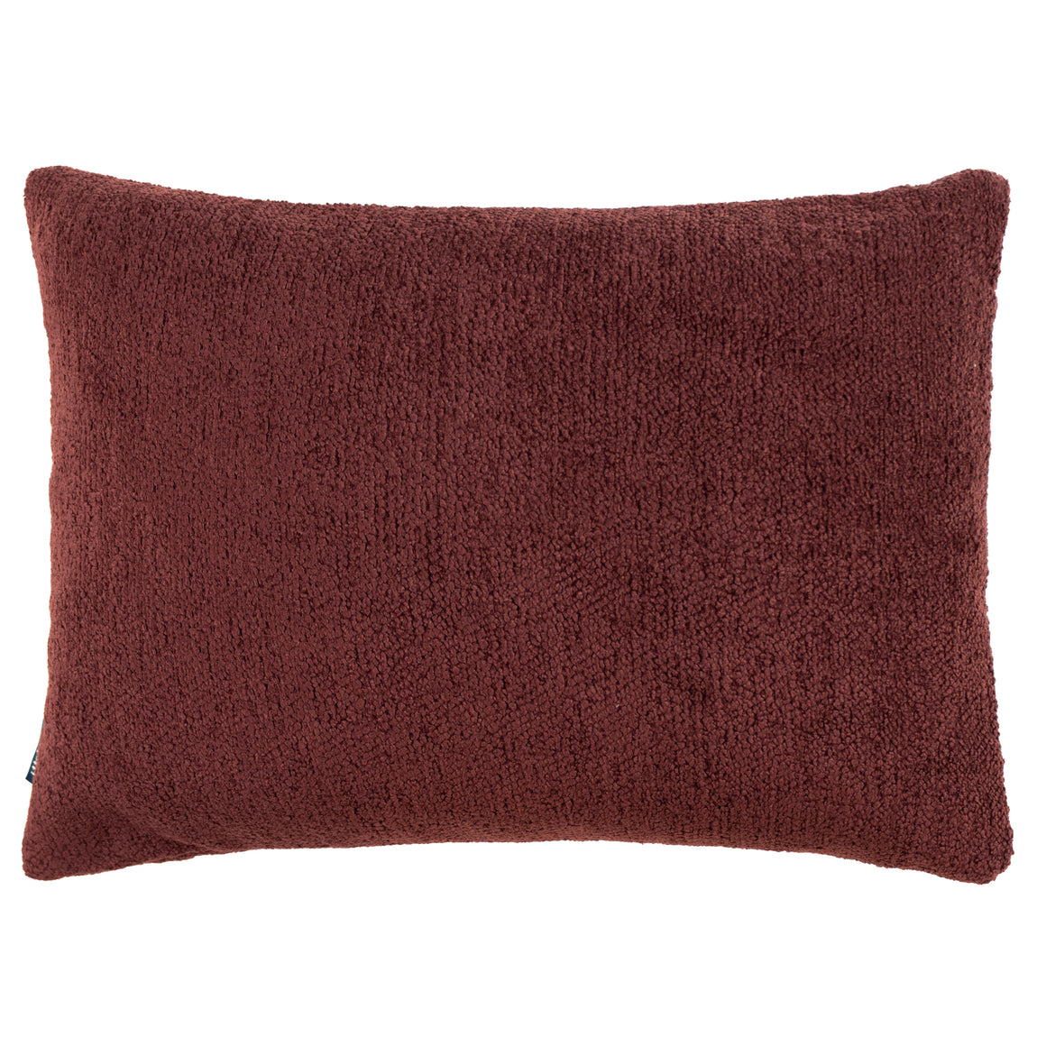 Paoletti Nellim Boucle Textured Filled Cushion 40cm x 50cm Marsala Red