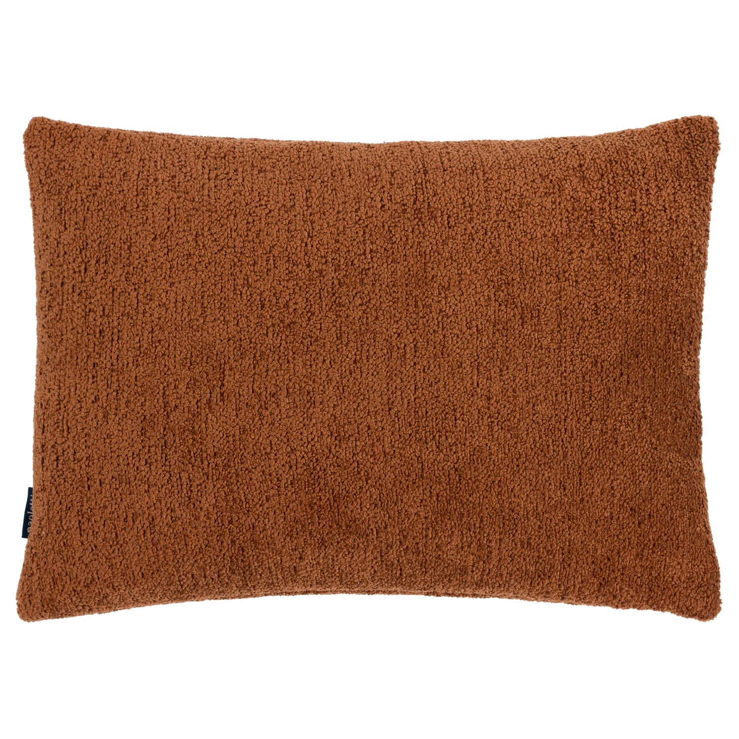 Paoletti Nellim Boucle Textured Filled Cushion 40cm x 50cm Rust