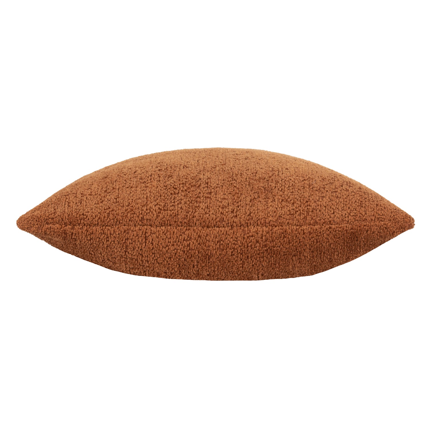 Paoletti Nellim Boucle Textured Filled Cushion 40cm x 50cm Rust