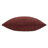 Paoletti Nellim Boucle Textured Filled Cushion 60cm x 60cm Marsala Red