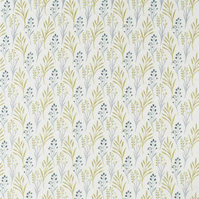 Scion Kinniya Embroidered Fabric Grasshopper