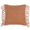 Yard Nimble Knitted Cotton 45cm x 45cm Filled Cushion Baked Earth