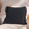 Yard Nimble Knitted Cotton 45cm x 45cm Filled Cushion Dusk
