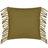 Yard Nimble Knitted Cotton 45cm x 45cm Filled Cushion Khaki