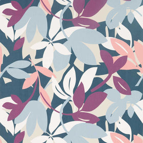 Scion Baja Fabric Grape Blush Indigo