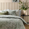 Nola Abstract Duvet Cover Bedding Set Dusk Bronze