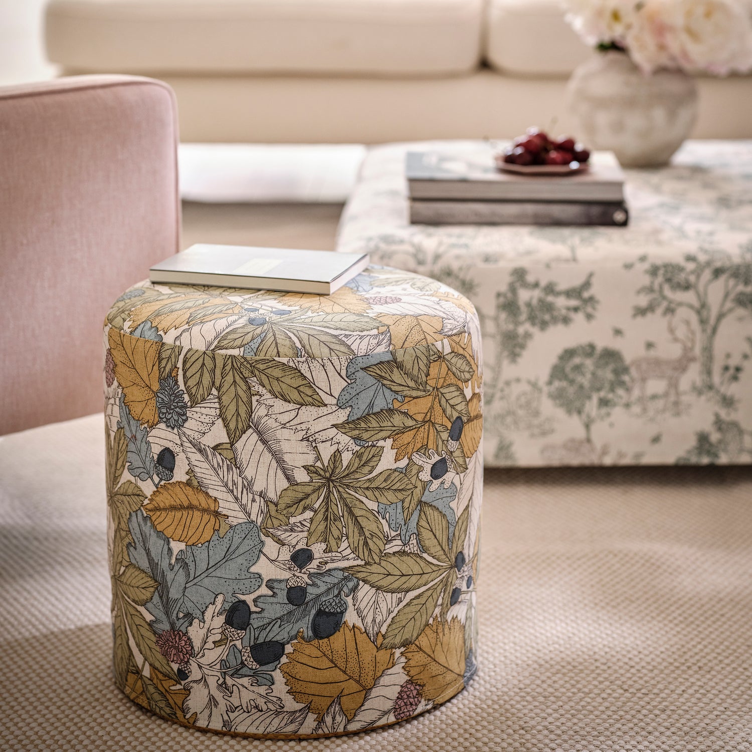Clarke & Clarke Mercia Fabric Summer