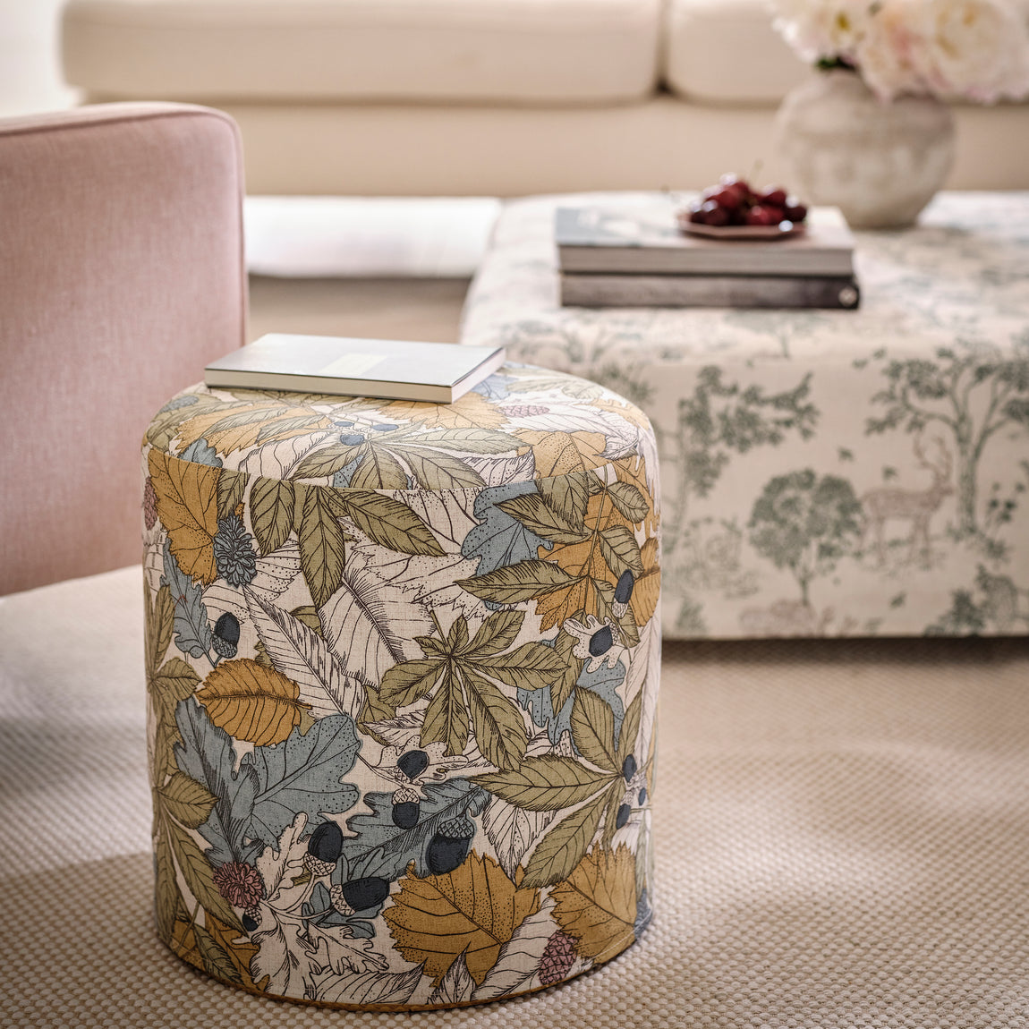 Clarke & Clarke Mercia Fabric Summer