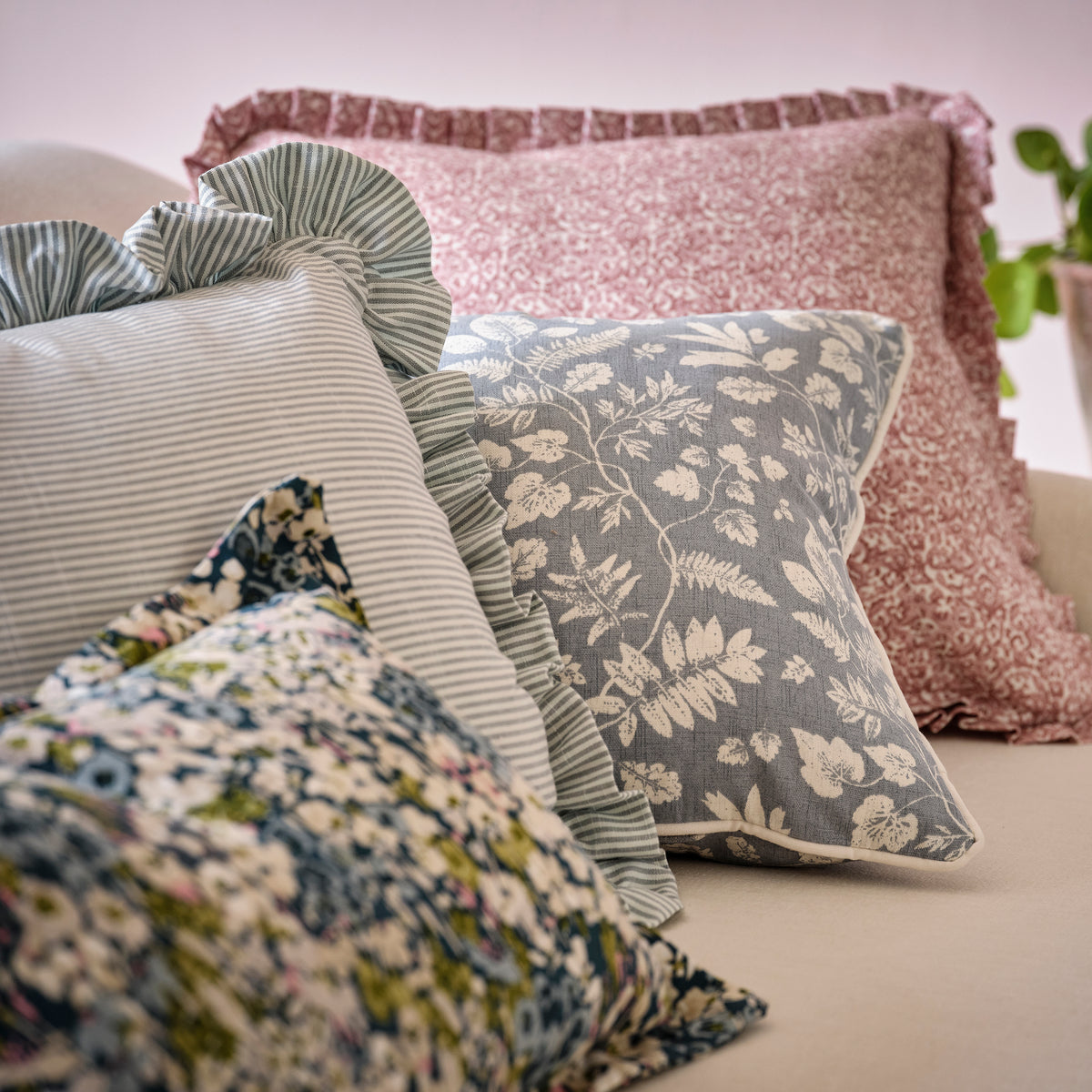 Clarke & Clarke Bellever Fabric Graphite