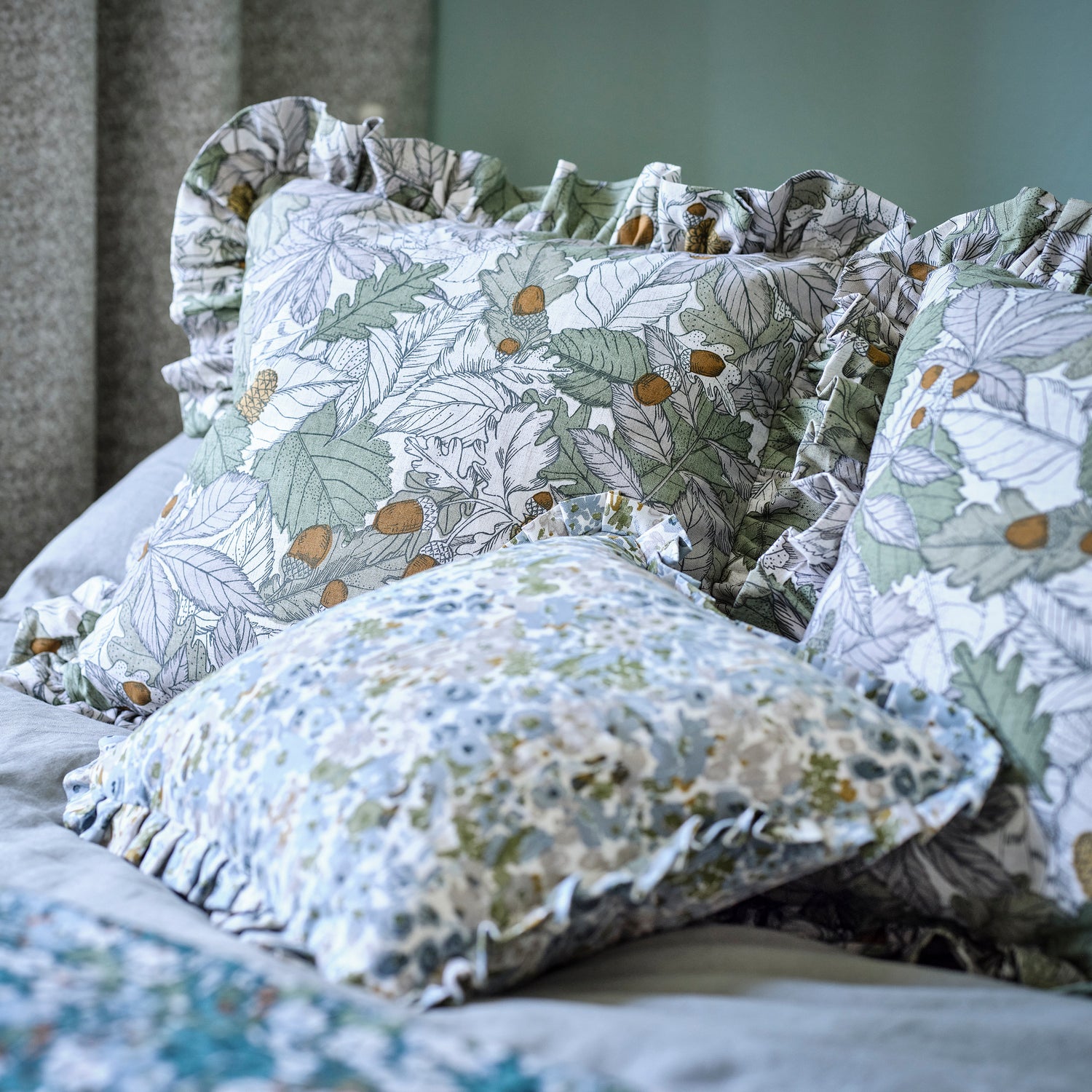 Clarke & Clarke Mercia Fabric Apple Spice