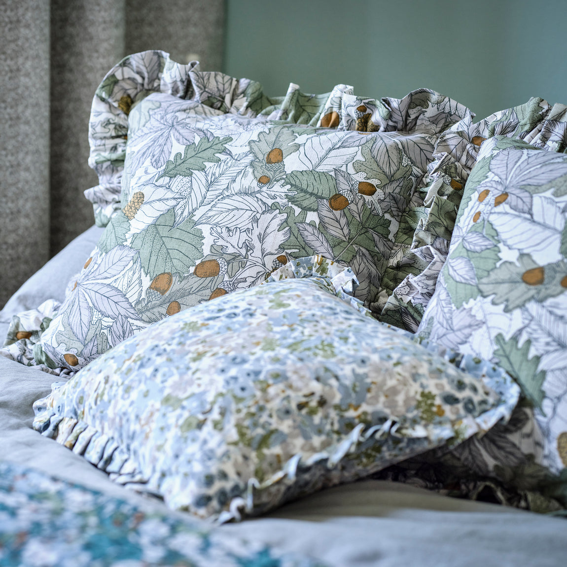 Clarke & Clarke Mercia Fabric Apple Spice