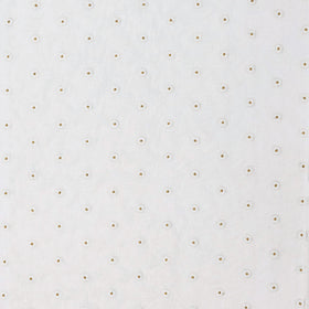 Scion Daisy Dots Extra Wide Sheer Voile Fabric Honey