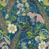 New Peacock Chique Fabric Blue