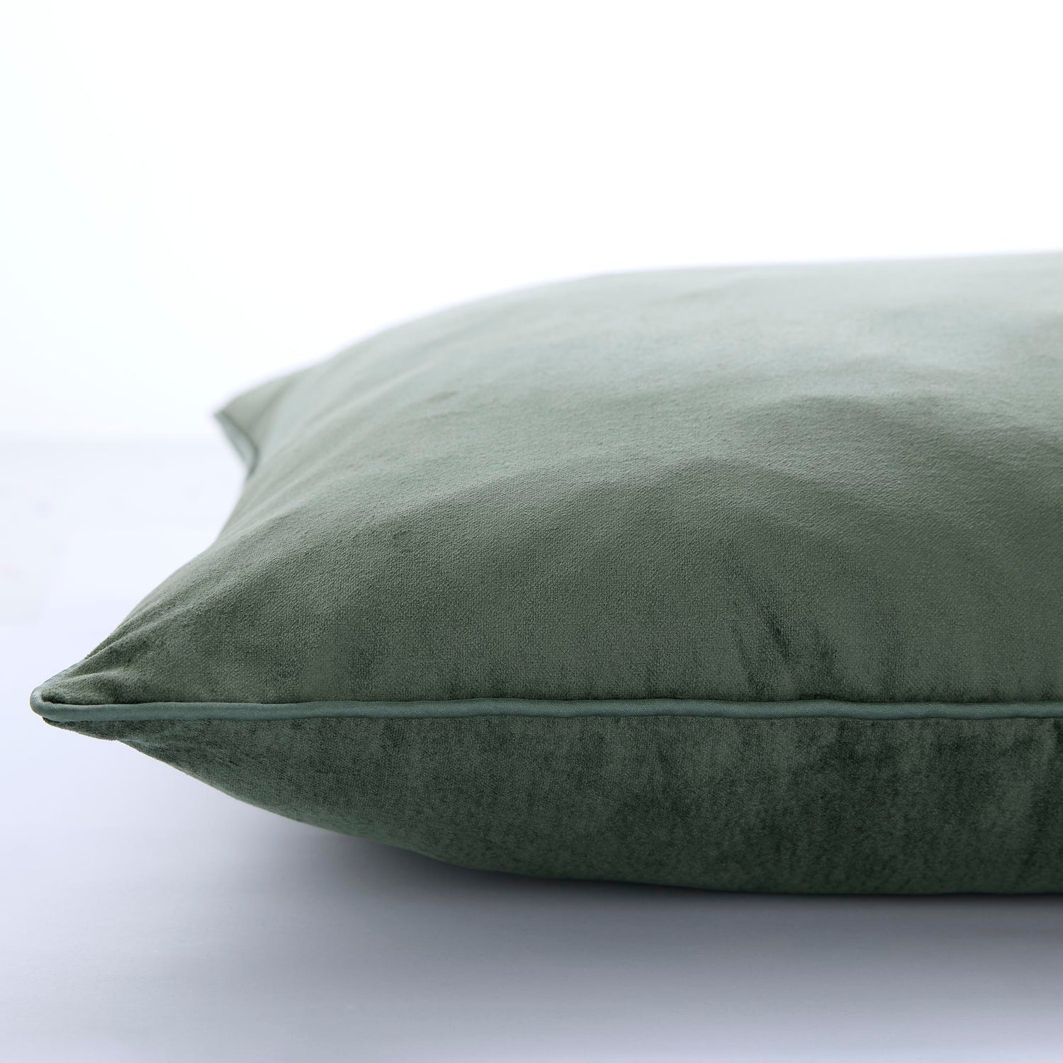 Laura Ashley Nigella 45cm x 45cm Filled Cushion Ivy Green