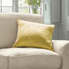 Laura Ashley Nigella Feather Filled Cushion 50cm x 50cm Ochre