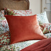 Laura Ashley Nigella 50cm x 50cm Filled Cushion Terracotta