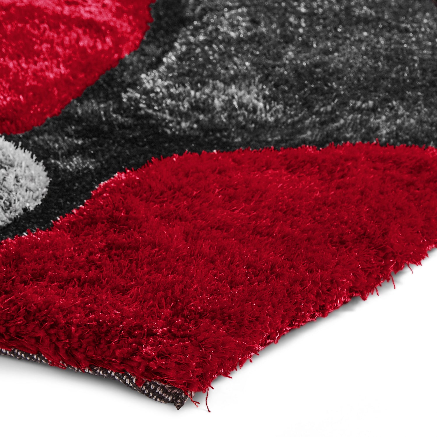 Noble House NH5858 150cm x 230cm Rug Grey Red
