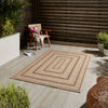 Nomad 5021 Suitable for outdoors Rug Black Brown