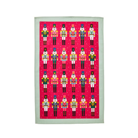 Ulster Weavers Nutcracker Parade Tea Towel Red